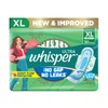 Whisper Ultra Clean Sanitary with Wings - 30 Pieces (XL)