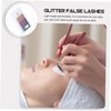 Baluue 18pairs Fake Glitter Eyelashes Lash Extension Strips Manga Cosplay