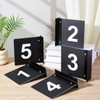 Zonon Exam Room Sign Numbers 1-5 Double Sided Hallway Signs
