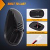 Nilight LED Cab Marker Lights Roof Running Light 5 PCS