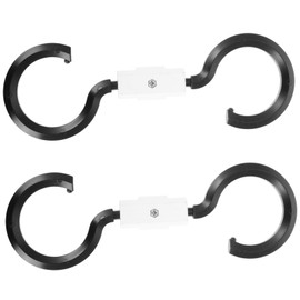 PACKOVE 2pcs Car Seat Hooks for Back Seat Organization Headrest Hangers for Bags and Groceries Easy Installation Car Accessories Optimized Vehicle Storage