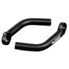 MOUNTY Hand Grips the handlebar Ends Lite (Black) (Schwarz)-Standard