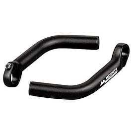 MOUNTY Hand Grips the handlebar Ends Lite (Black) (Schwarz)-Standard