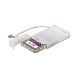 i-tec MySafe USB 3.0 Easy External 6.4 cm / 2.5 Inch Hard Drive Enclosure for SATA I/II/III HDD SSD White