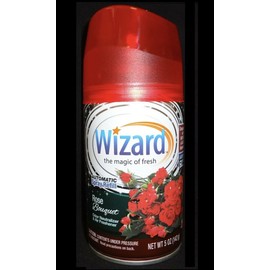 Wizard 12 Wizard Automatic Spray Refills Rose Bouquet 5 oz