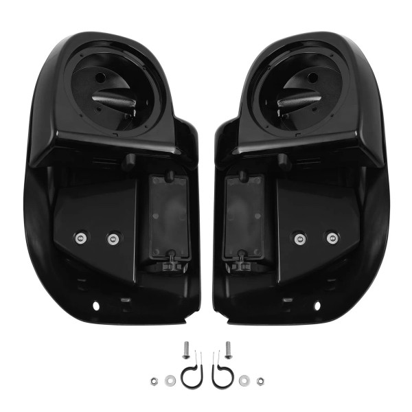 TCMT 6-1/2" Speaker Box Pod Lower Vented Fairings Fit For