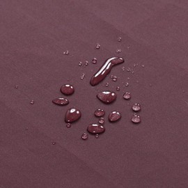 MVSUTA Ruffled Brown Modern Polyester Fabric Shower Curtain,Solid Chocolate Boho Waterproof Decoratived Farmhouse Bronze Shower Curtains for Bathroom,Extra Large 78" W x 84" L