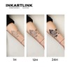 INKARTLINK Tattoo Tech, 2 Sheets Medium Semi Permanent Tattoo, Adult