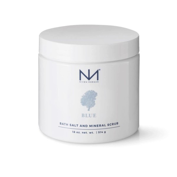 Morgan Niven Morgan Blue Bath Salt and Mineral Scrub