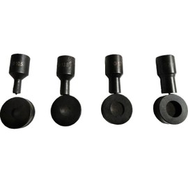 LGXEnzhuo CH-70 Punch Die Hydraulic Hole Punching Tool Dies for Puncher 4 Pairs of Dies