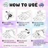 180PCS Squishy Temporary Tattoos, Dumpling Party Favor, 60 Styles