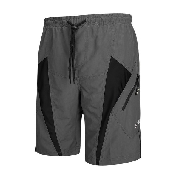 Santic Men/'s 4D Padded Bikes Shorts Loose Comfort Breathable Fitting Mountain Bike Shorts,Black,US xxx-large