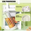 X SIM FITNESSX Protein Shaker, Fruit Container, Cold Brew Coffee