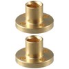 Fudeshe 2PCS Lead Screw Brass Nut, T8 Lead Screw,Anti Backlash