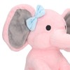 Elephant Plush Toy Multipurpose Cute Safe Comfortable Soft Fluffy Stuffed