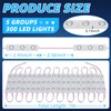 12V 300 LEDs Interior Van Light, White LED Ceiling Lighting