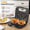 Sunvivi Waffle Iron, Panini Press Grill and Sandwich Maker Set,
