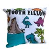 Bunnies and Bows Tooth Fairy Pillow for Boys with Tooth