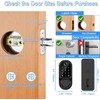 Smart Fingerprint Door Lock, Keyless Entry Door Lock with App