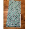 Moda Urban Chiks Sweet Christmas Turquoise Snowman 1/2 Yard OOP