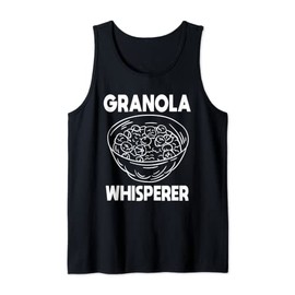 Funny Granola Whisperer Costume Muesli Lover Tank Top