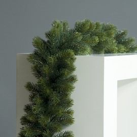 mucplants Artificial Fir Garland 180 cm Double Artificial Fir Artificial Garland
