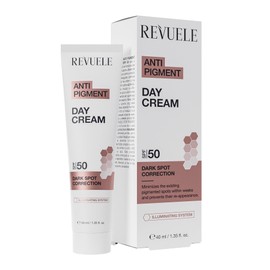 REVUELE ANTI PIGMENT TAGESCREME LSF 50, 40ml