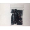 Unbranded TIRE VALVE STEM CAPS W/ RUBBER RING 50 Cosmetic