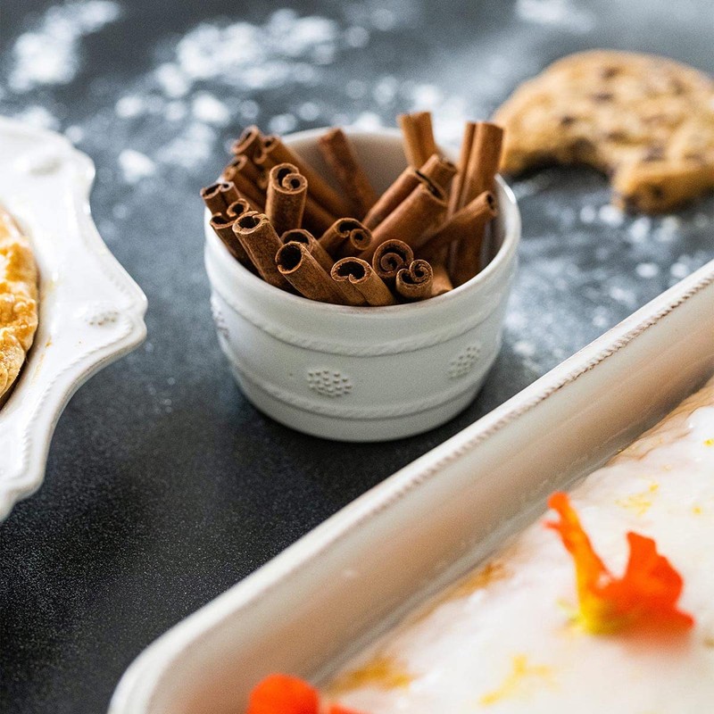 Juliska Bakeware Berry and Thread Ramekin - Whitewash