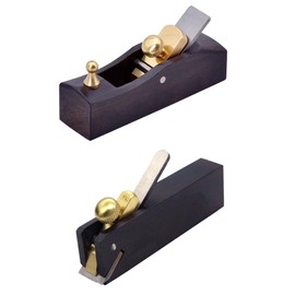Pack of 2 Mini Wood Planer Hand Planer, Woodworking Wood Planer Wood Carpenters Wood Craft Tool for Trimming, Wood Planing, Surface Smoothing (A+B)