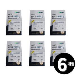 Living Factory H Partner rTG Altige Omega 3 30 capsules, 6 units / rTG 알티지 오메가3 30캡슐, 6개