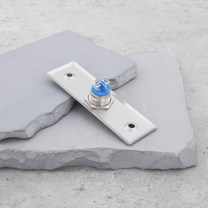 VGOL 2Pcs Door Access Control Switch Stainless Steel Press Exit