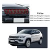 Carwiner Front Grille Grill Inserts Cover for 2022-2024 Jeep Compass