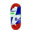 Genlit GL-XTUR8MN Extension Uso Rudo, color Naranja, 8 m