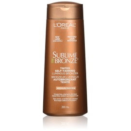 L’Oréal Paris Tinted Self-Tanning Luminous Bronzer, Sublime Bronze, With Vitamin E and Micro-Pearls, Streak-Free, Dramatic Shimmer, Medium, 200 ml