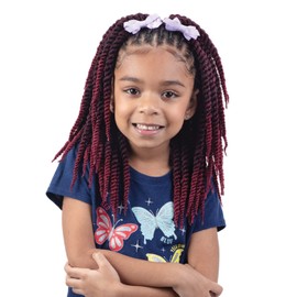 Free Tress Crochet Braids 3X Kids Jumbo Senegal Twist 9" (1-PACK, T30)