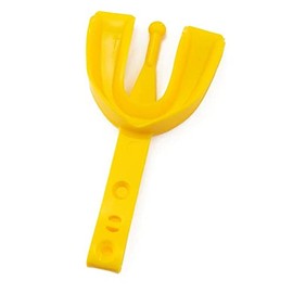 MOUTH GUARD-ADULT WITH STRAP-GOLD