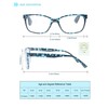HEEYYOK Reading Glasses Women 4 Pack Ladies Oversized Readers 1.5