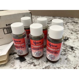 UVIEW (6) Uview B483806 Extended-Life Radiator Coolant Dye Bottles 1 Oz