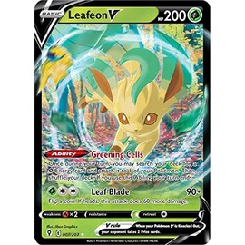 Leafeon V - 007/203 - Ultra Rare - Sword & Shield - Evolving Skies