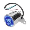 Speedometer 0‑160KM/H LCD Digital LED Speed Gauge for Motorcycle 12V