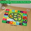 AKASISRUG Kids Rugs Traffic Road Carpet Play Rug 3.3'×5' for