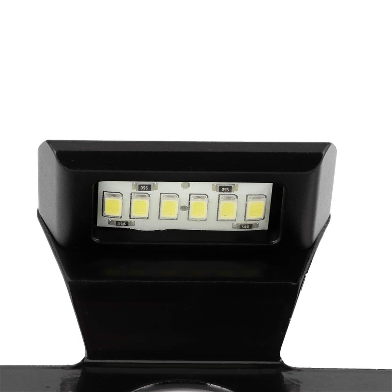 Universal Motorcycle License Plate Light 6 LED CNC Aluminium Rear