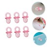 BESPORTBLE 150pcs Boys Girls Shower Game Decorations Mini Acrylic Pacifiers