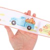 Ciieeo 1roll Fall Themed Bow Ribbon Wrapping Ribbon for Thanksgiving