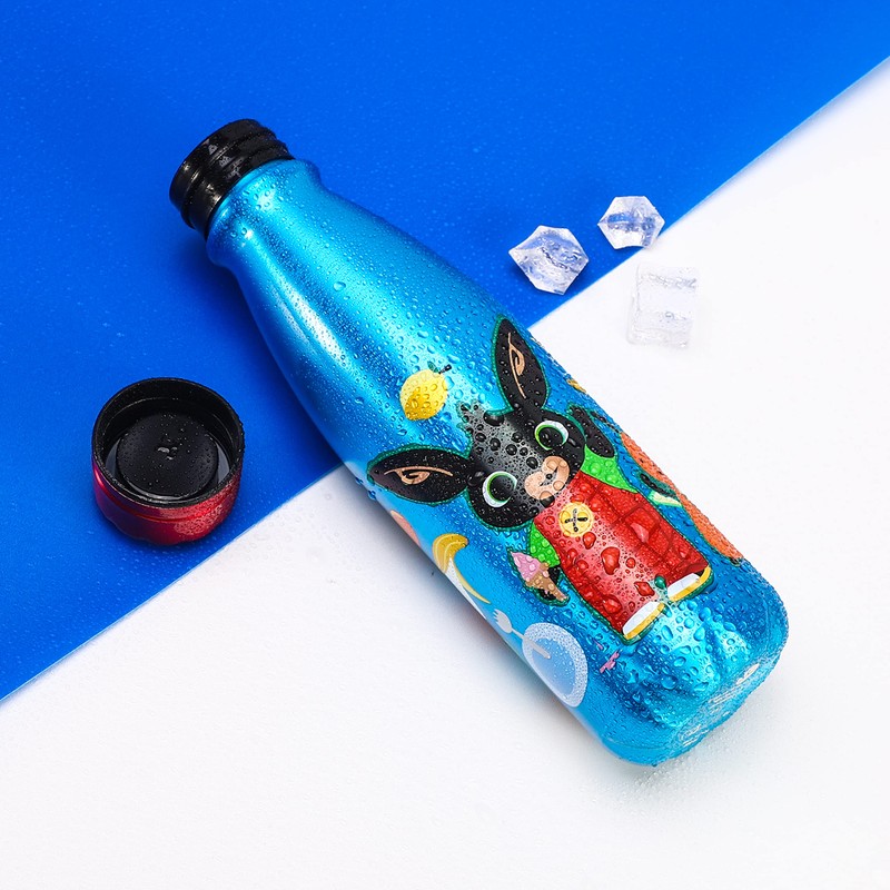 Bing 600ml Aluminium Water Bottle for Kids Childrens Back to