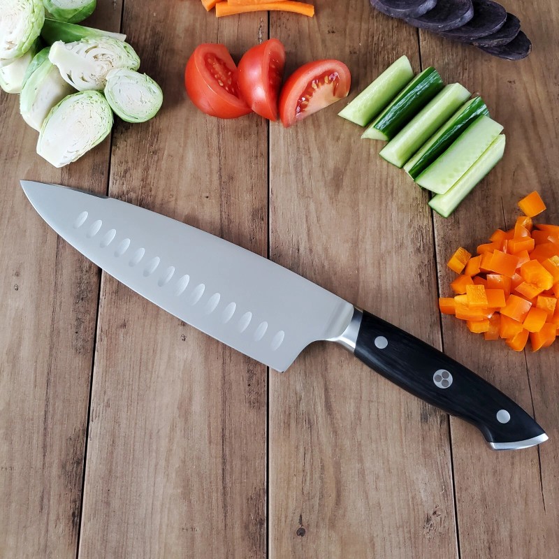 Ergo Chef Pro Series 2.0 3pc Knife Set 8" Chef