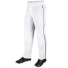 League Outfitters MVP Open Bottom Baseball Pants with Piping -