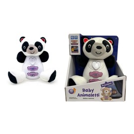 Baby Musical Plush Toy with 20 Melodies Lullabies Teddy Bear Lion Panda Soothing Light Effects Melodies Early Childhood Musical Animals Plush with Lights and Melodies