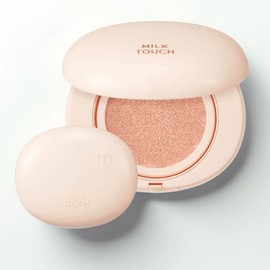 Milk Touch All Day Skin Fit Milky Glow Cushion Special Set (15g+15g+3g), 03 Natural Beige, 1 piece / 밀크터치 올데이 스킨핏 밀키 글로우 쿠션 기획 세트 (15g+15g+3g), 03 내추럴베이지, 1개
